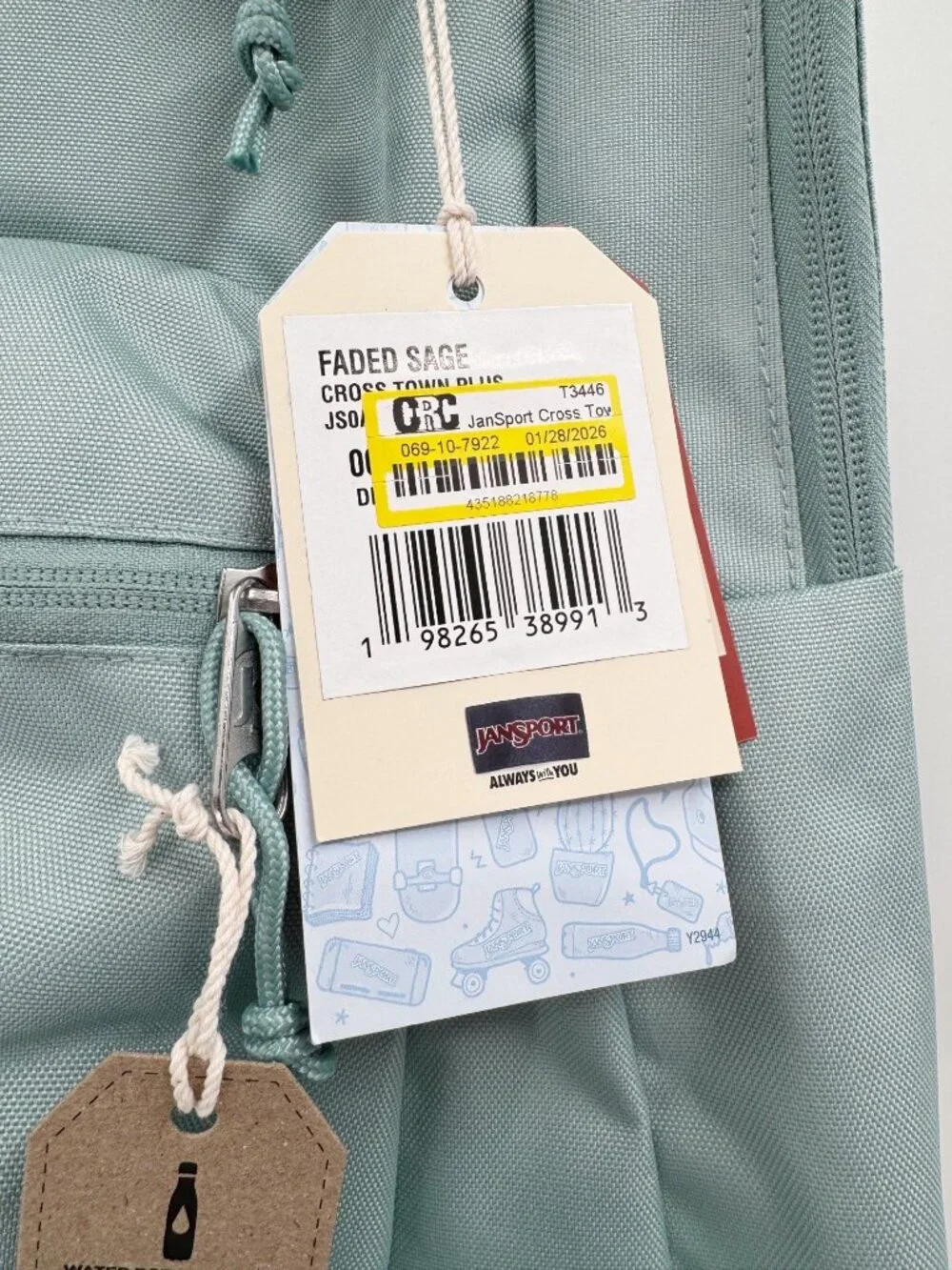 NEW JanSport Cross Town Plus 17